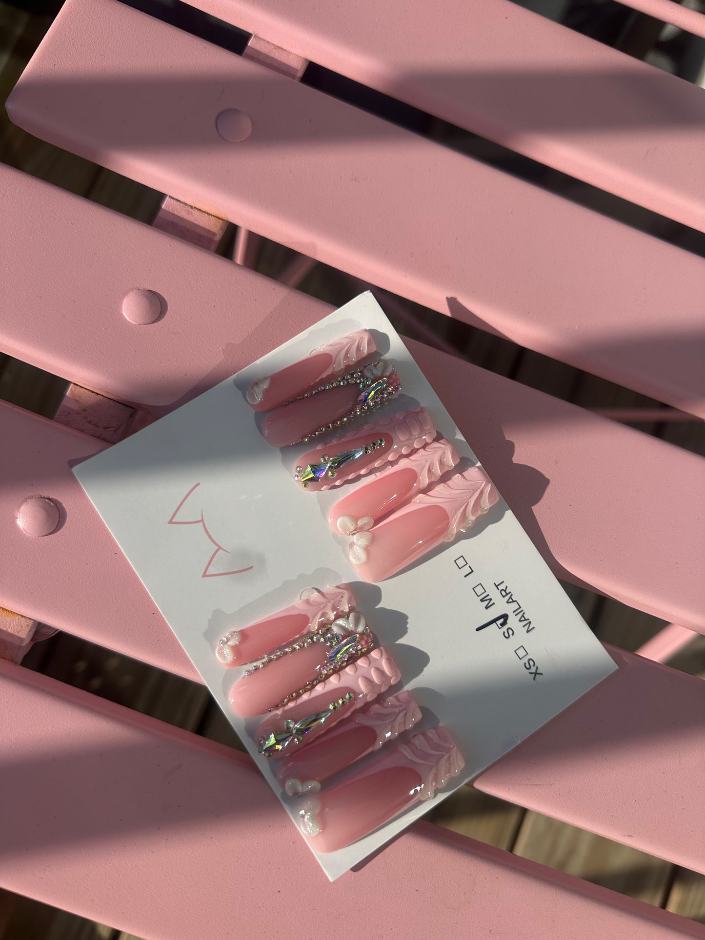 Pink potion nail set